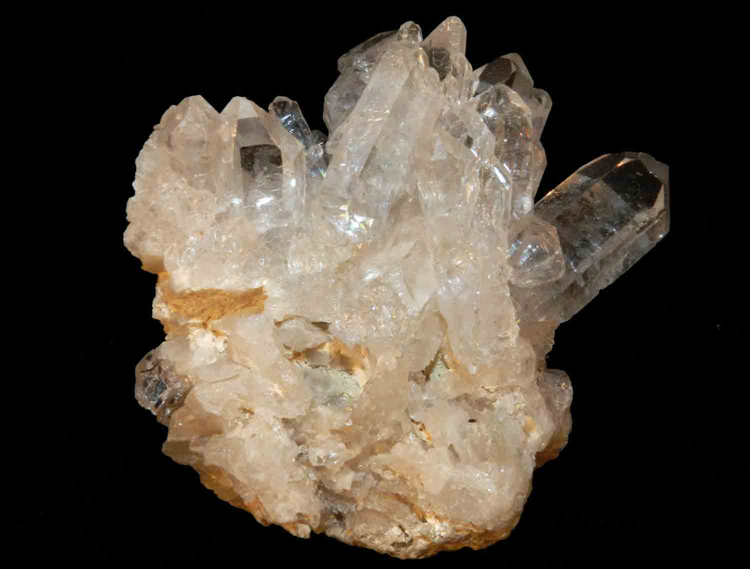 L'Arca di Noè - Quarzo Ialino Drusa (4) Cristalli Minerali Grezzi Pietre  Rocce Collezionismo [M16577]